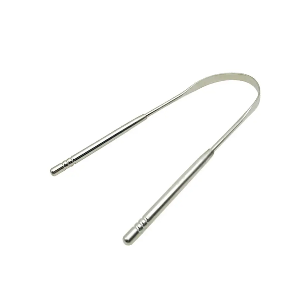Grade Tongue Scraper Stainless Steel Durable Tongue Cleaner for Halitosis Bad Breath Removal Oral Care