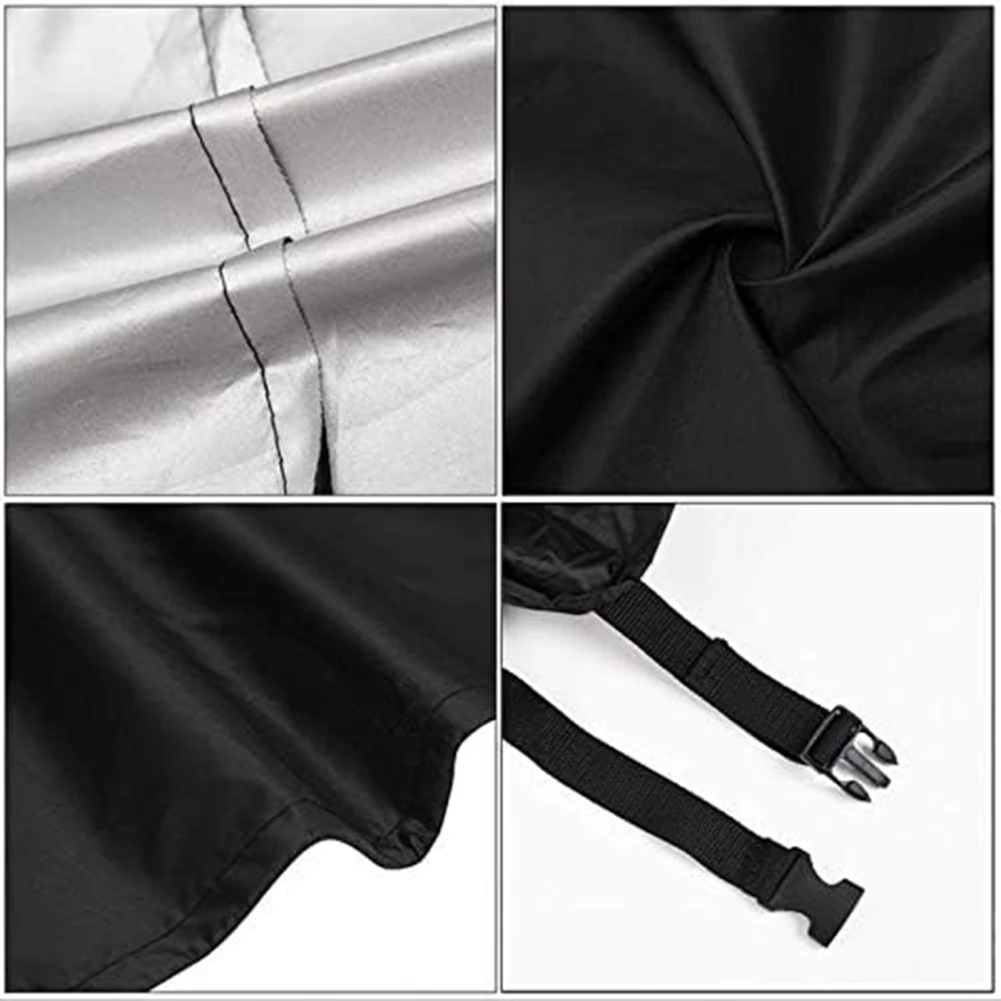 Folding Bed Cover With Zipper Waterproof Dustproof UV Resistant Vent Hole Design Bed Storage Bag For Office Leisure Beds