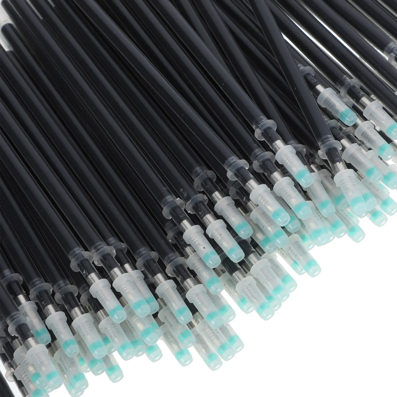 

100Pcs Creative Pen Refills Bright Colors Smooth Writing Performance Multi-Function Refills for Office School Stationery Needs