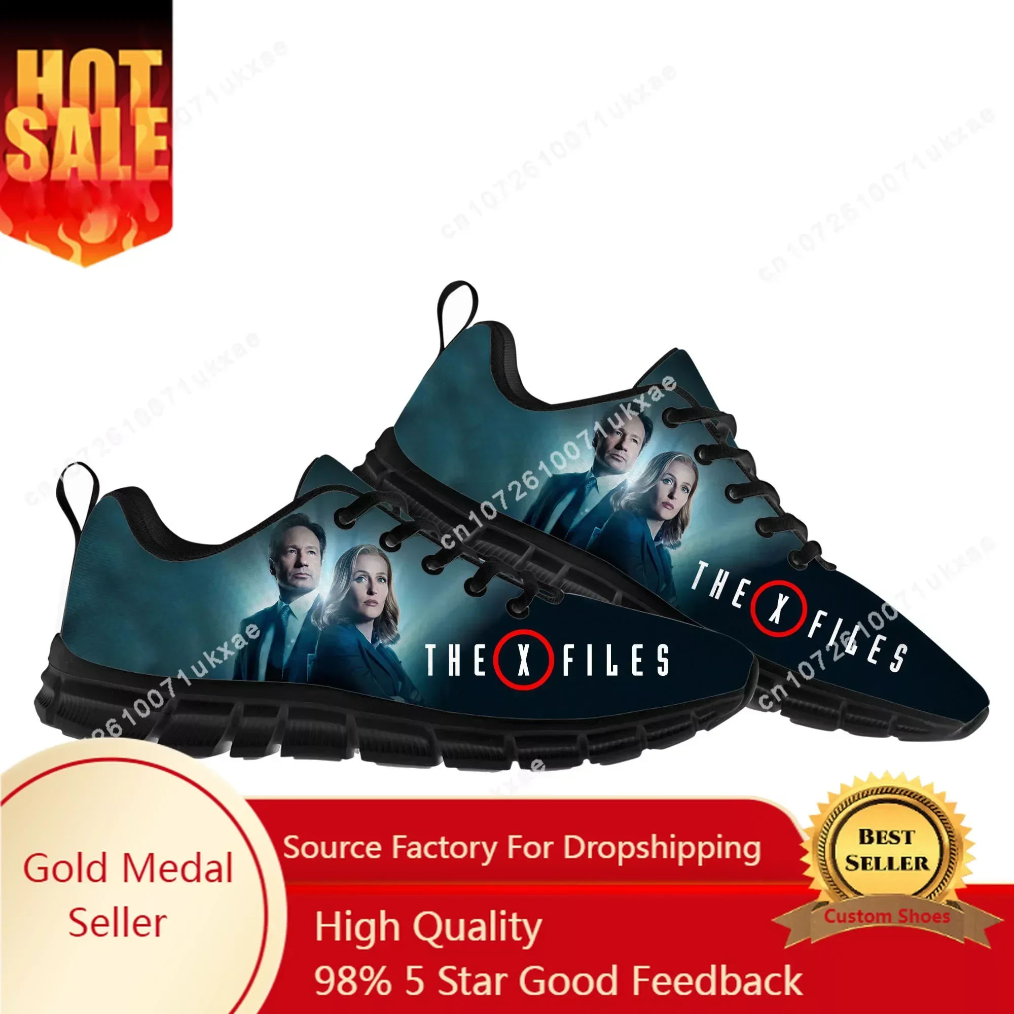 

The X Files Sports Shoes Mens Womens Sneakers High Quality Casual Sneaker Couple Custom Shoes