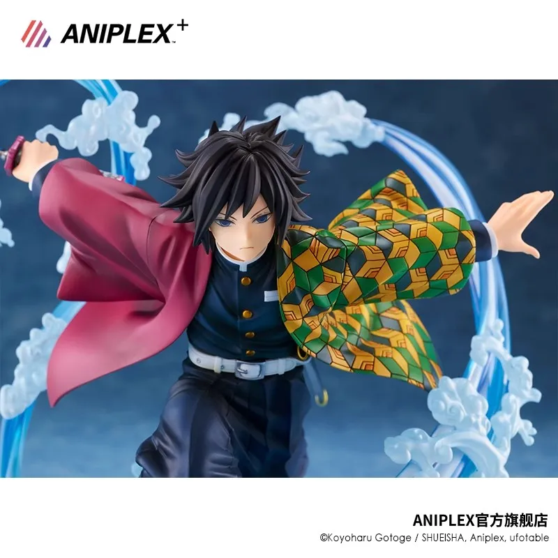 Demon Slayer Anime Figure 22cm ANIPLEX mizu no ko kyuu Tomioka Giyuu action figure pvc statue collection child birthday toy gift