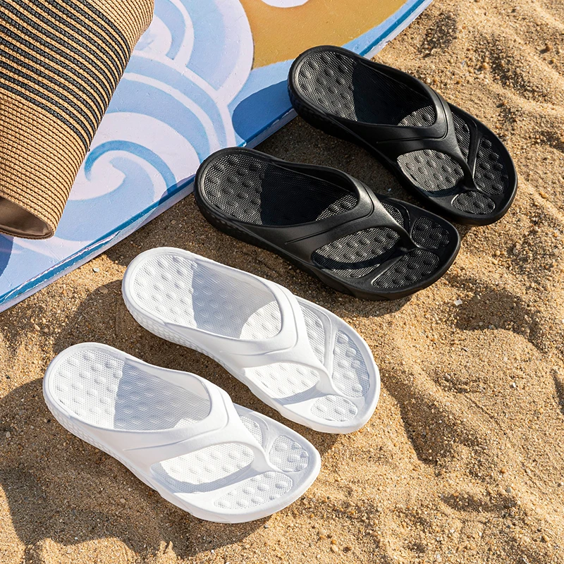 

Summer Women's Flip-flops Indoor Outdoor Beach Couples Sandals Thick-Soled Men Shoes House Flat Flip Flops Casual Home Shoes
