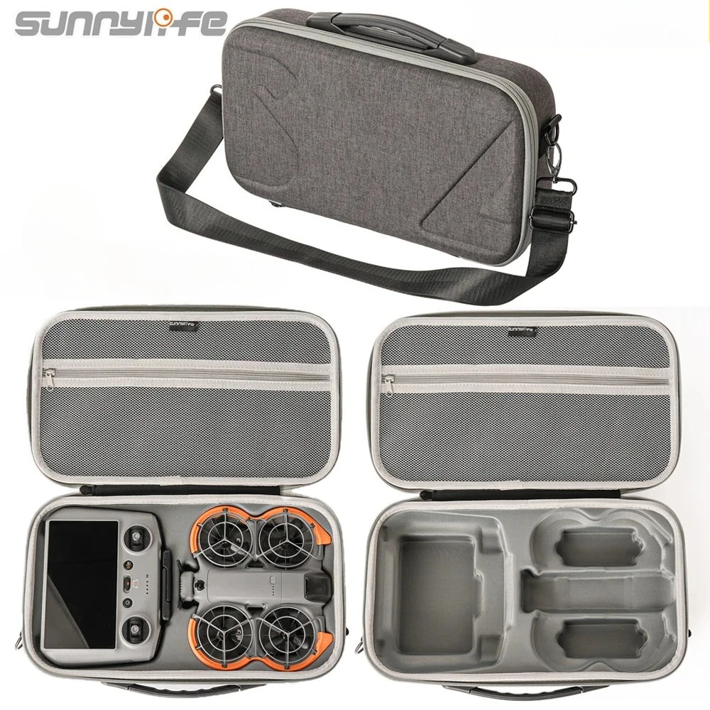 

Портативная сумка-чехол Sunnylife для DJI NEO 2, дорожный кейс для переноски, ручной чехол для дрона DJI NEO2, коробка для хранения запчастей