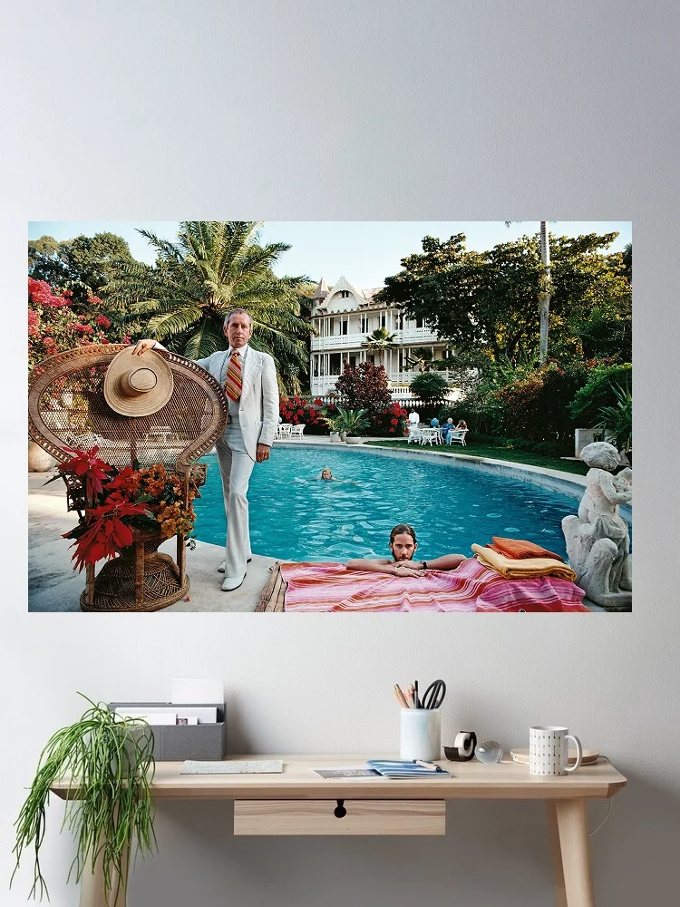 Slim Aarons The Essential Collection, Print Art Canvas Poster,Living Room , Home Wall Decor Picture
