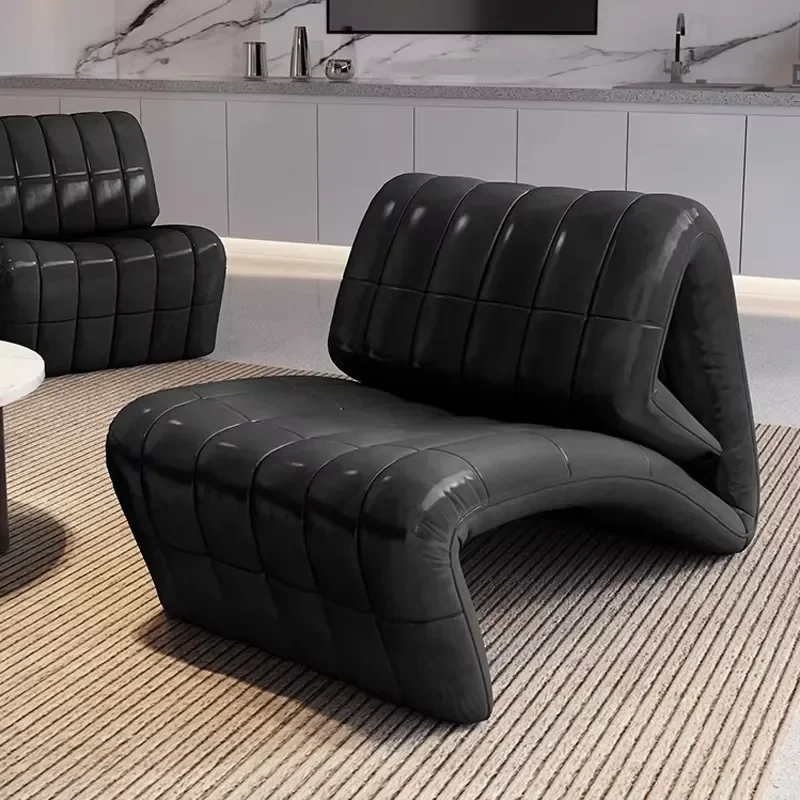 Lounge Chair Living Room Furniture Seating Leisure Chairs Single Accent Sofa Chairs Outdoor Home Office Panel Design