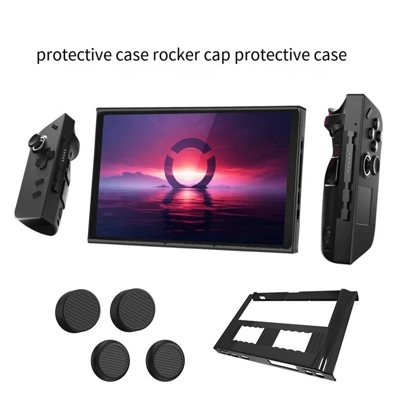 Coque de protection en silicone pour Lenovo Legion Go Savior, capuchon à bascule, pièces et accessoires, déterminer le moniteur PC