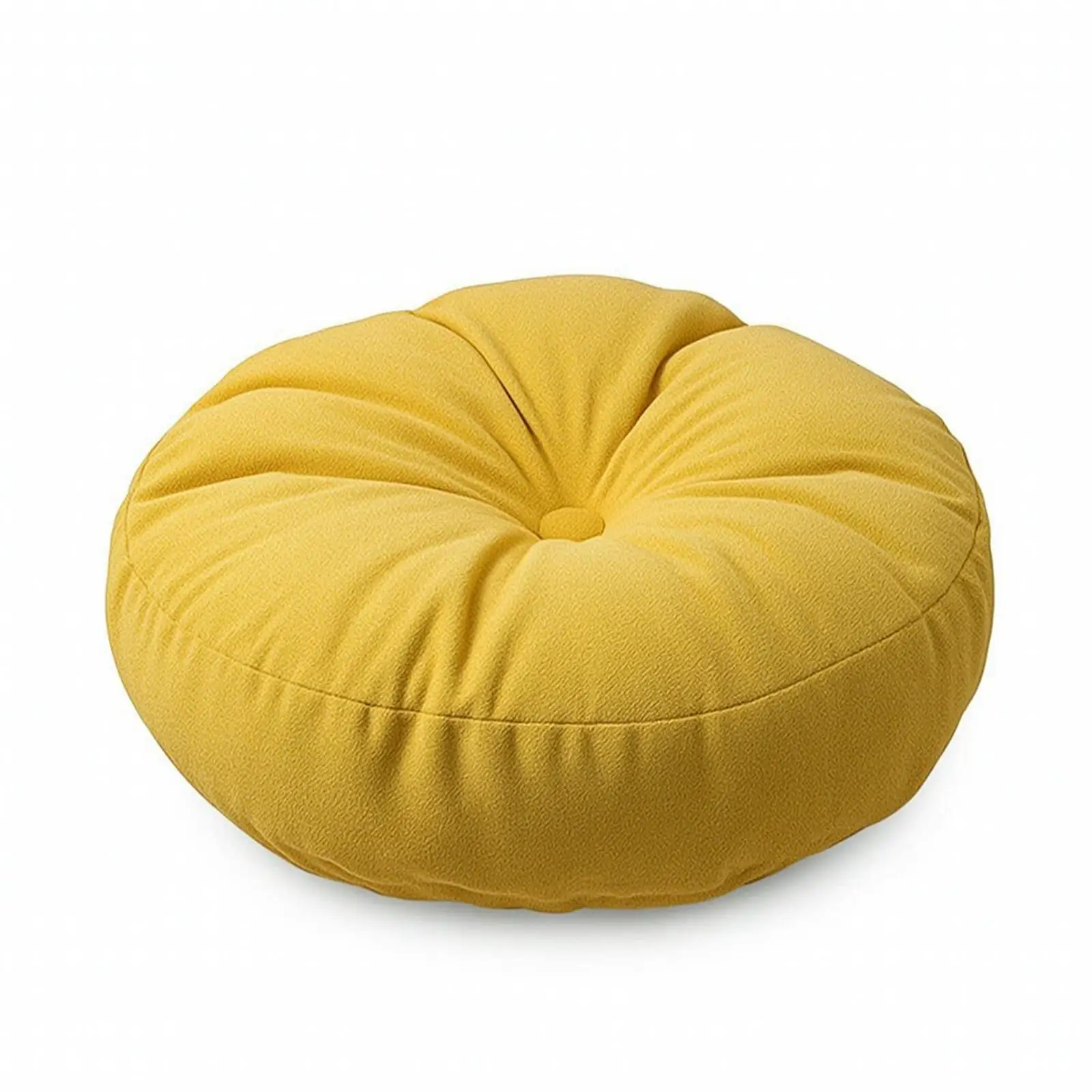 Cozy Round Floor Cushion Tufted Chenille Pillow Cute Cushion for Reading Corner Kawaii Plush Seat Pad