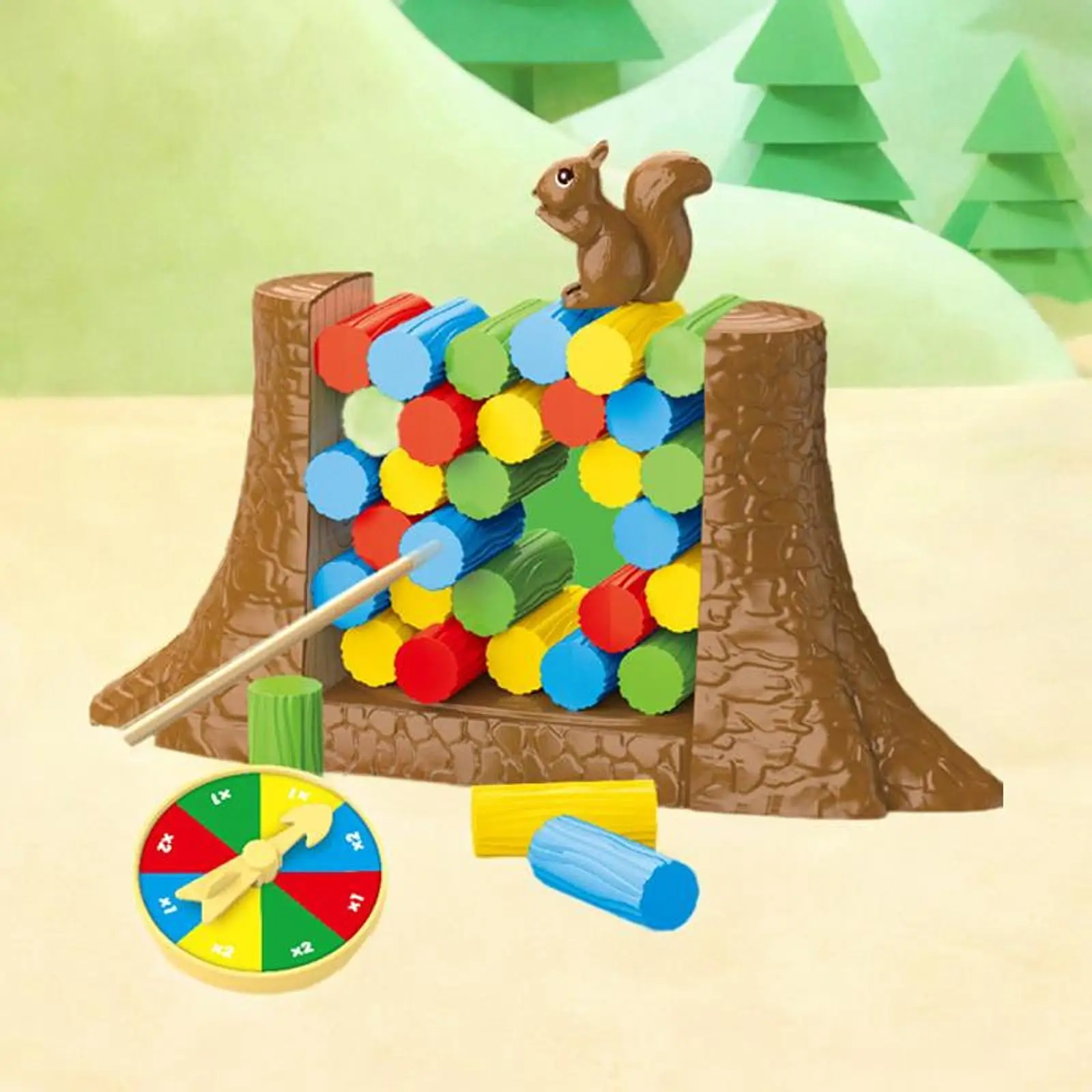 Building Tower Game Stacking Challenge Table Toys for Children Family Party Activity