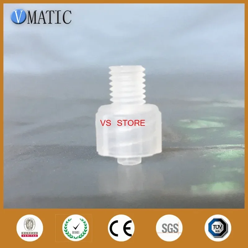 Free Shipping 100Pcs Male Luer Lock Tapered Syringe Fitting Connector (Polyprop) Luer Lock Tapered Connector