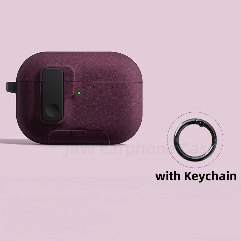 für AirPods Pro 3 mit magnetischer, automatisch verriegelnder Handyhalterung, Kopfhörerzubehör mit Reinigungsstift für Apple Airpods Pro 3 – Detail 17