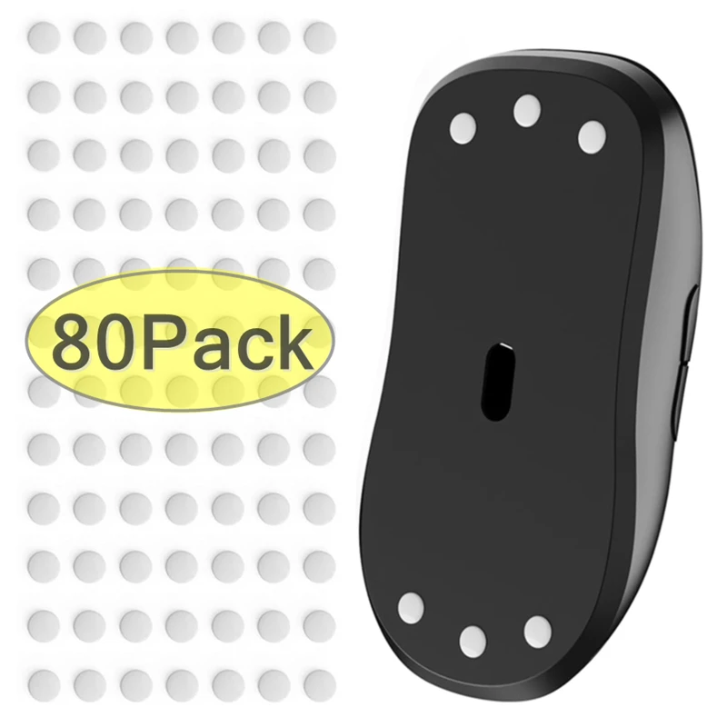 Universal Small Round Dot DIY Mice Glide PTFE Anti-Collapse Mouse Skates Feet ICE Control Speed Version Wear Resistant Esports