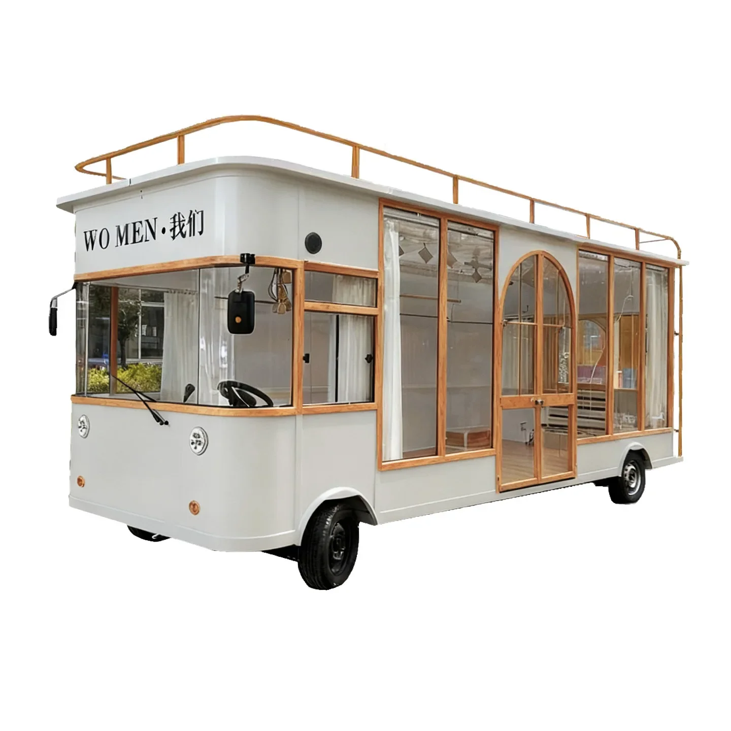 Multi‑purpose Rolling Food Service Cart With Brake Casters Fix Position Securely For Conference Hall Catering Serving Work