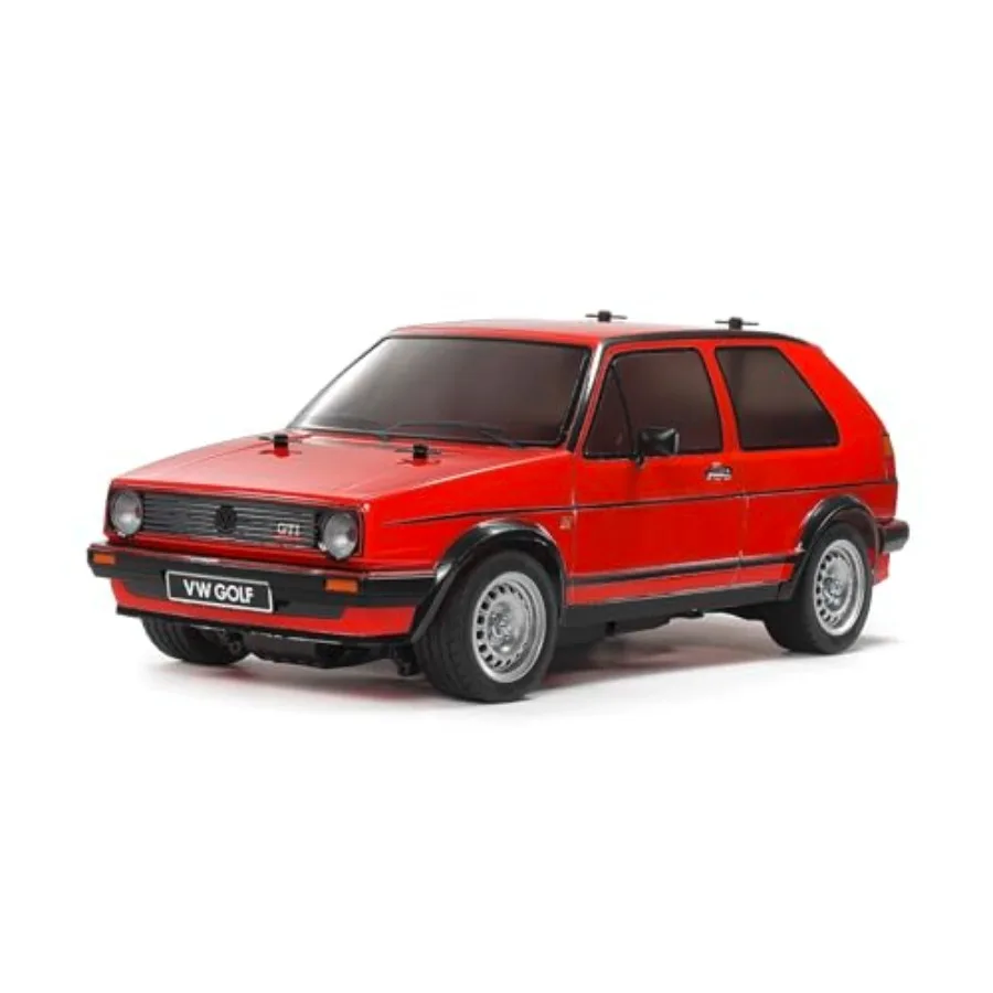 

47516 1:10 RC VW Golf II GTI 16V MB-01 Remote Control Car Vehicle Model Building Assembly Hobby RC Kit Pre-Painted