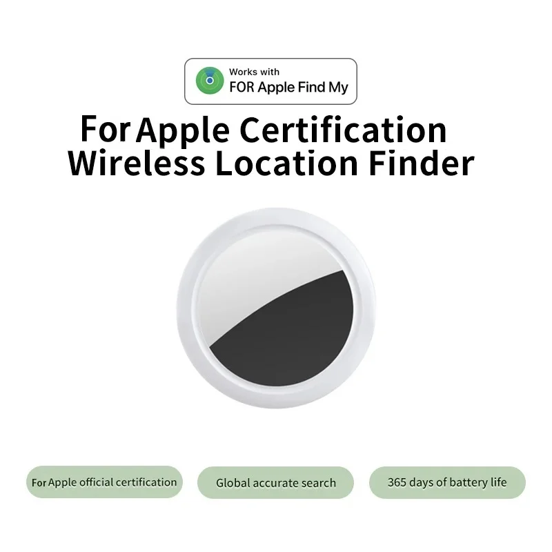 Security Bluetooth GPS Tag Based on iphone Find My App Anti-lose Tracker Sound Locate Message Reminder Alarm Key Finder 1/2/4PCS