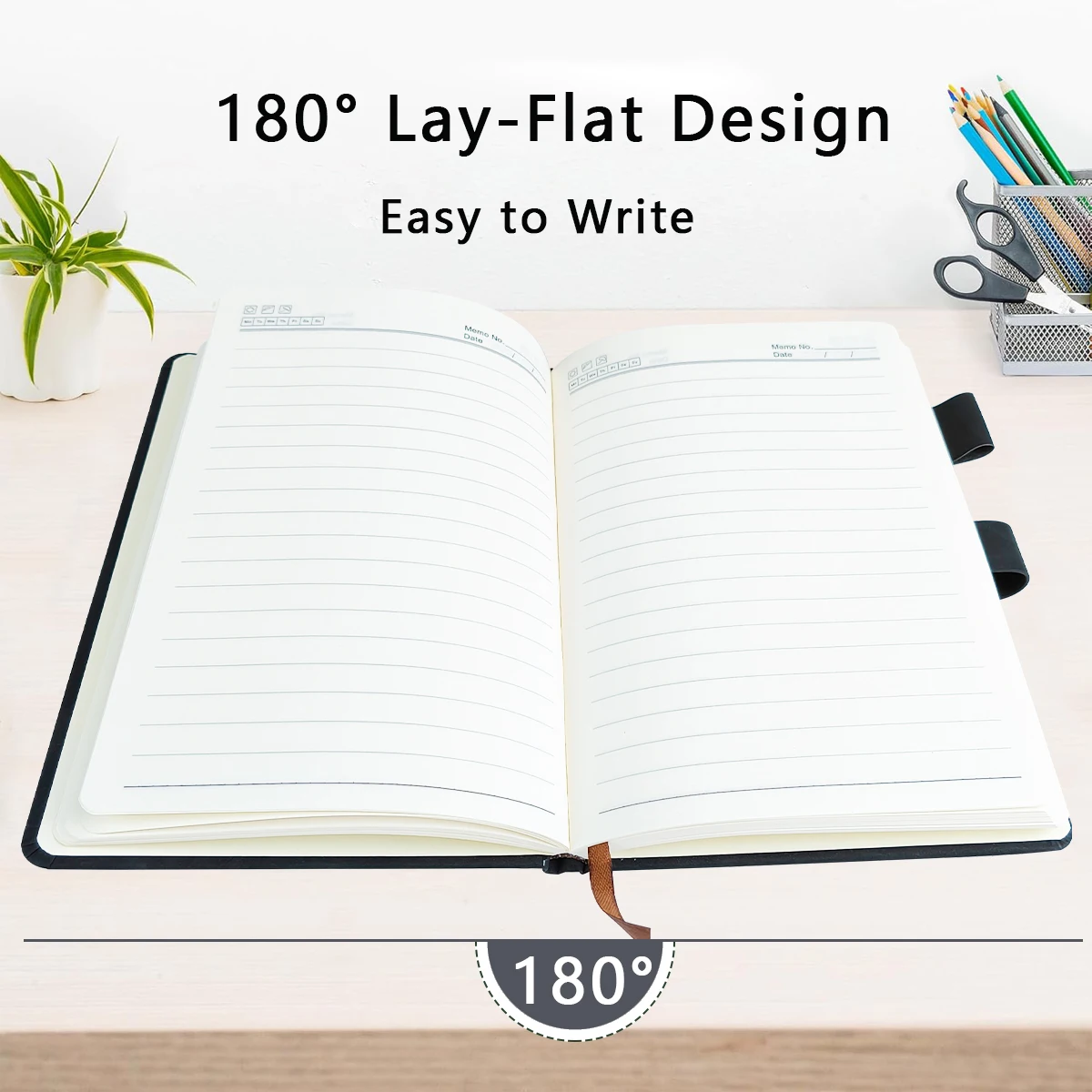 قطعة واحدة من دفتر ملاحظات جلدي عتيق مقاس A5 مع غطاء ناعم وإشارة مرجعية مثالية لاجتماعات العمل وحياة الجامعة #3