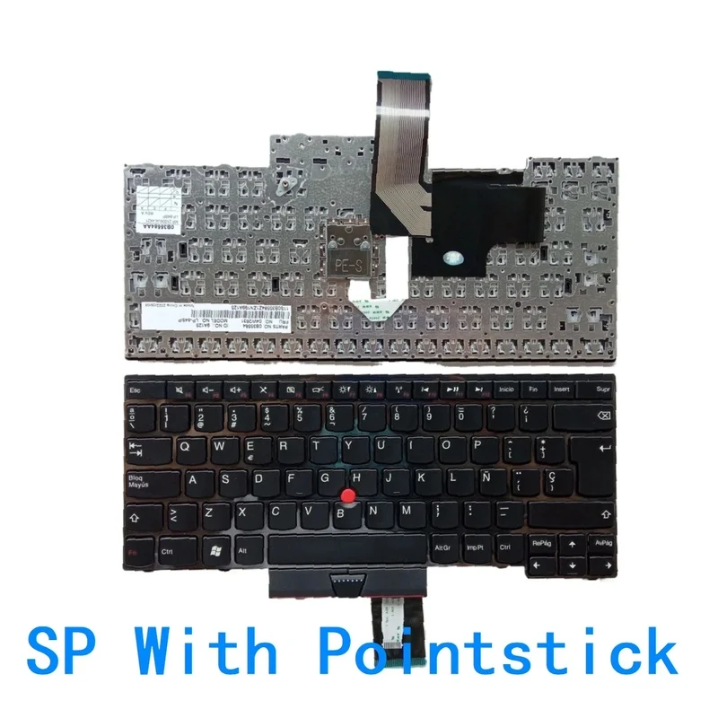 New US Spanish language  Keyboard For Lenovo Thinkpad E430 E430C E330 E335 E435 S430 E445 L330 T430U 04W2631