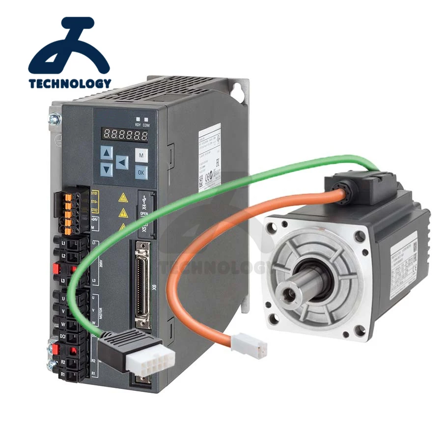 

Original V90 servo Motor drive set 400W 200V 1.27Nm Low Inertia 1FL6034-2AF21-1AA1 6SL3210-5FB10-4UA1