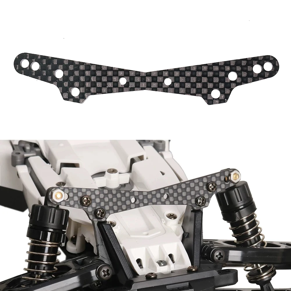 

RC Ca Racing Carbon Fiber Front Rear Shock Tower Shock Mount Upgrades Parts Accessories for 1/10 Tamiya Fighter Nxgen DT04 58741