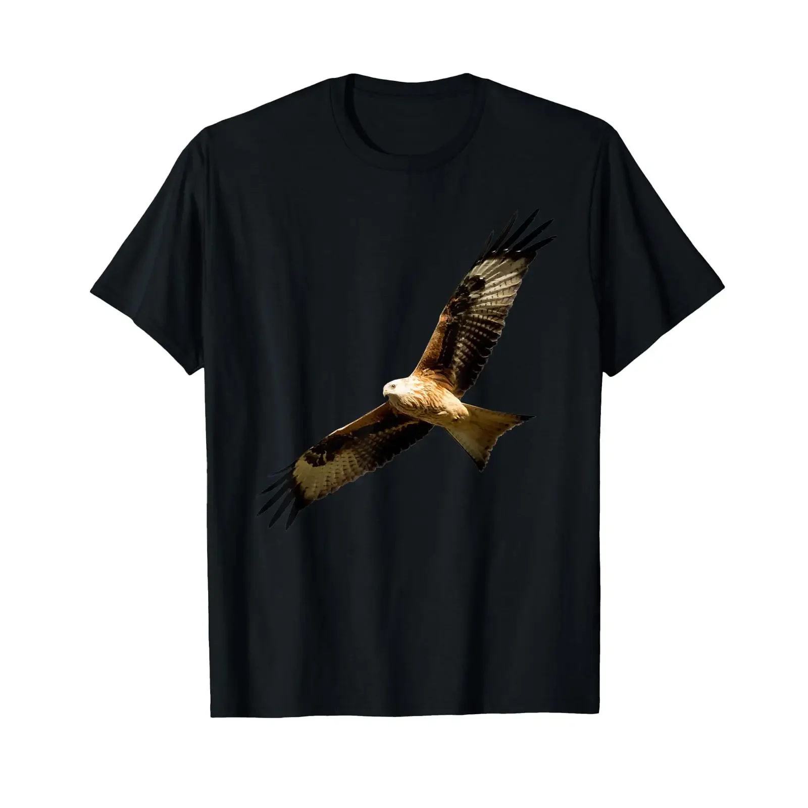 Beautiful Flying Red Mite Eagle Family Bird T Shirt vintage Washed streetwear Unisex fashion Versatile graphic homme Casual