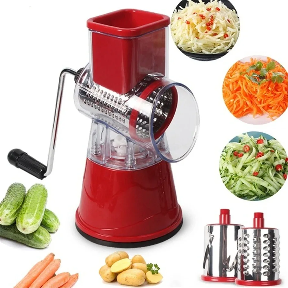 New Fruit & Vegetable Tools Vegetable Chopper Kitchen Gadgets Blender Cheese Grinder Multifunctional Shredders Manual Slicers