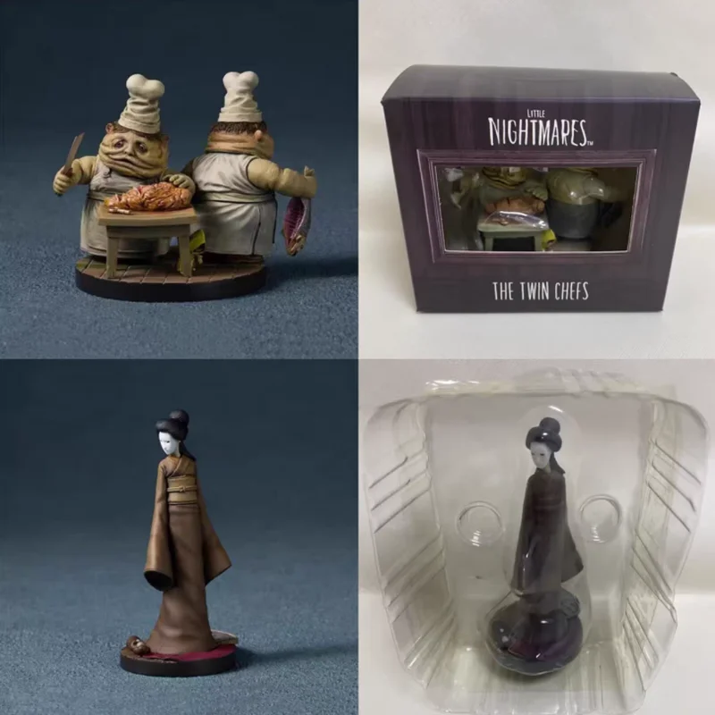 جديد ليتل كوابيس سيدة جزار عمل أرقام لعبة أنيمي نموذج لعبة المحيط جمع سطح المكتب زخرفة مهرجان الهدايا