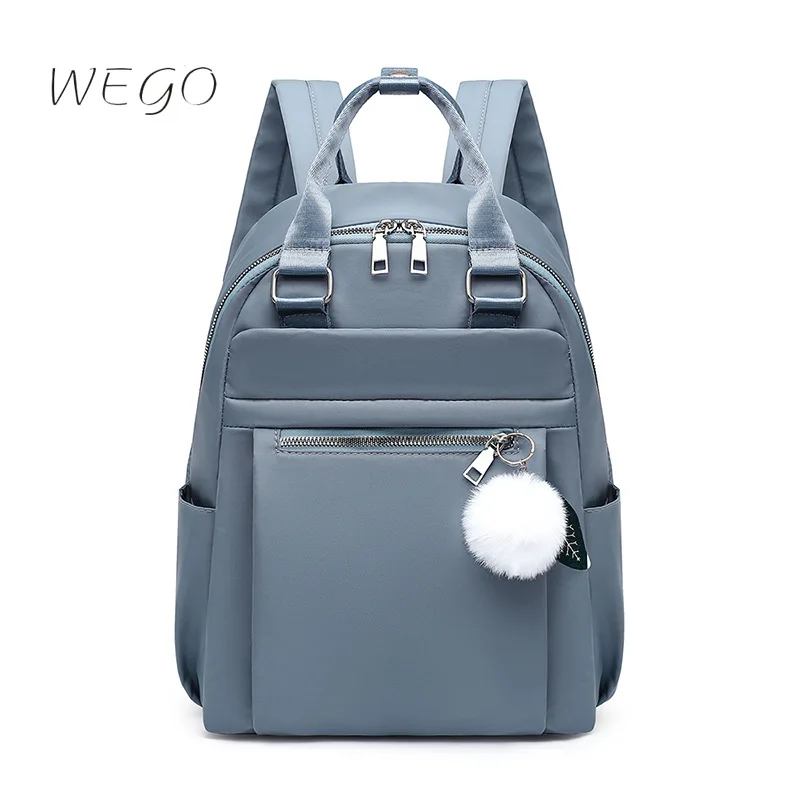 

Large Capacity Oxford Cloth Zipper Backpack New Women's Schoolbags Bag Casual Lightweight Backpack Fashion Travel Backpack Bag