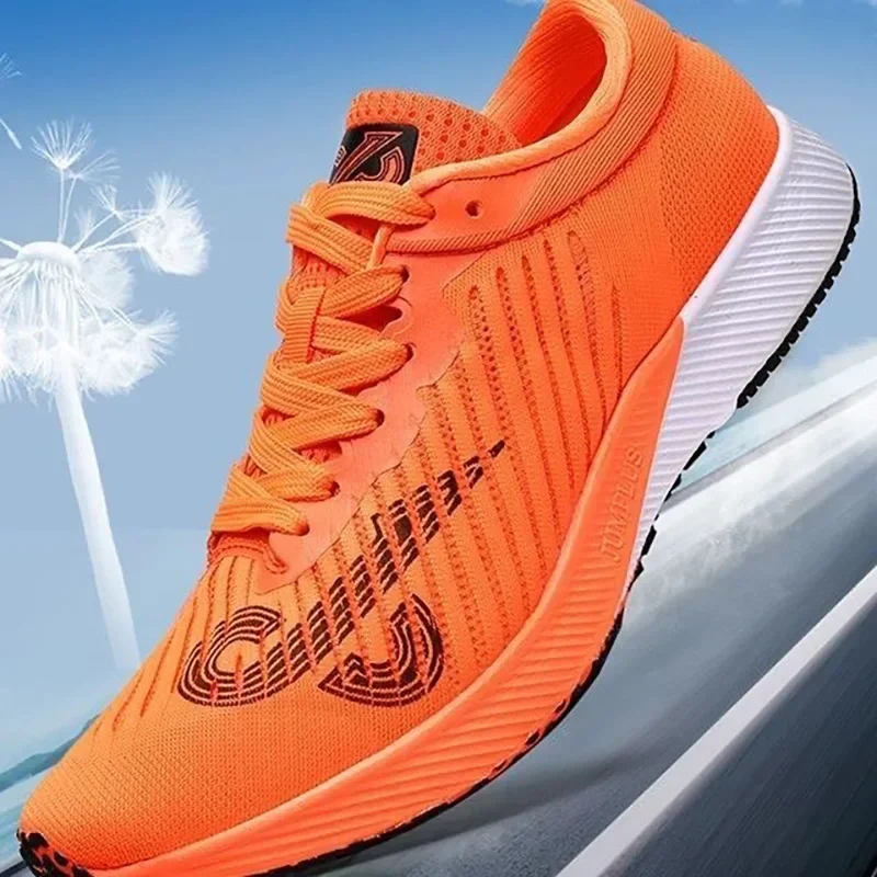 

2026 New Orange Pro Running Shoes Size 36-45 Tests Stable Support For Shock-absorbing Ultralight Bounce Marathon Sneakers