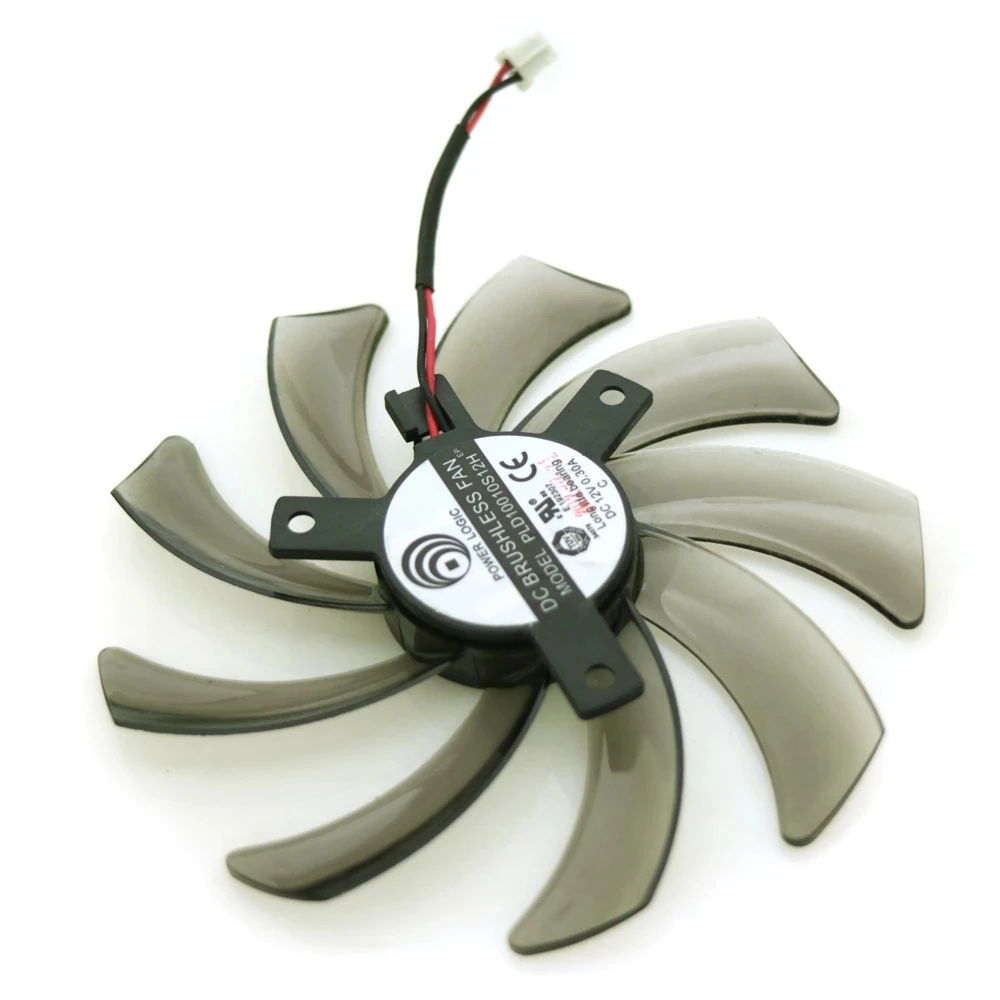 PLD10010S12H DC12V 0.30A 95mm 2wire 2pin VGA Fan For Gigabyte GeForce GTX 660 600 7750 TI Graphics Card Cooling Fan