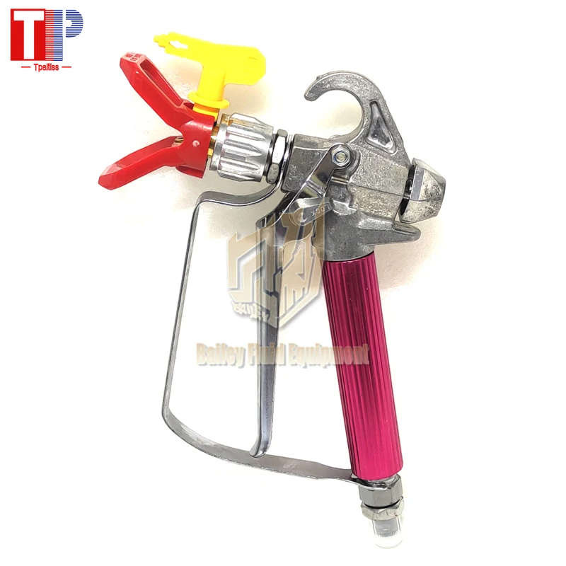 Tpaitlss 1/4 Inch 3600psi Hvlp Automatic Pistola De Pintar Airless Power Spray Machine Putty Gun for Paint Sprayer