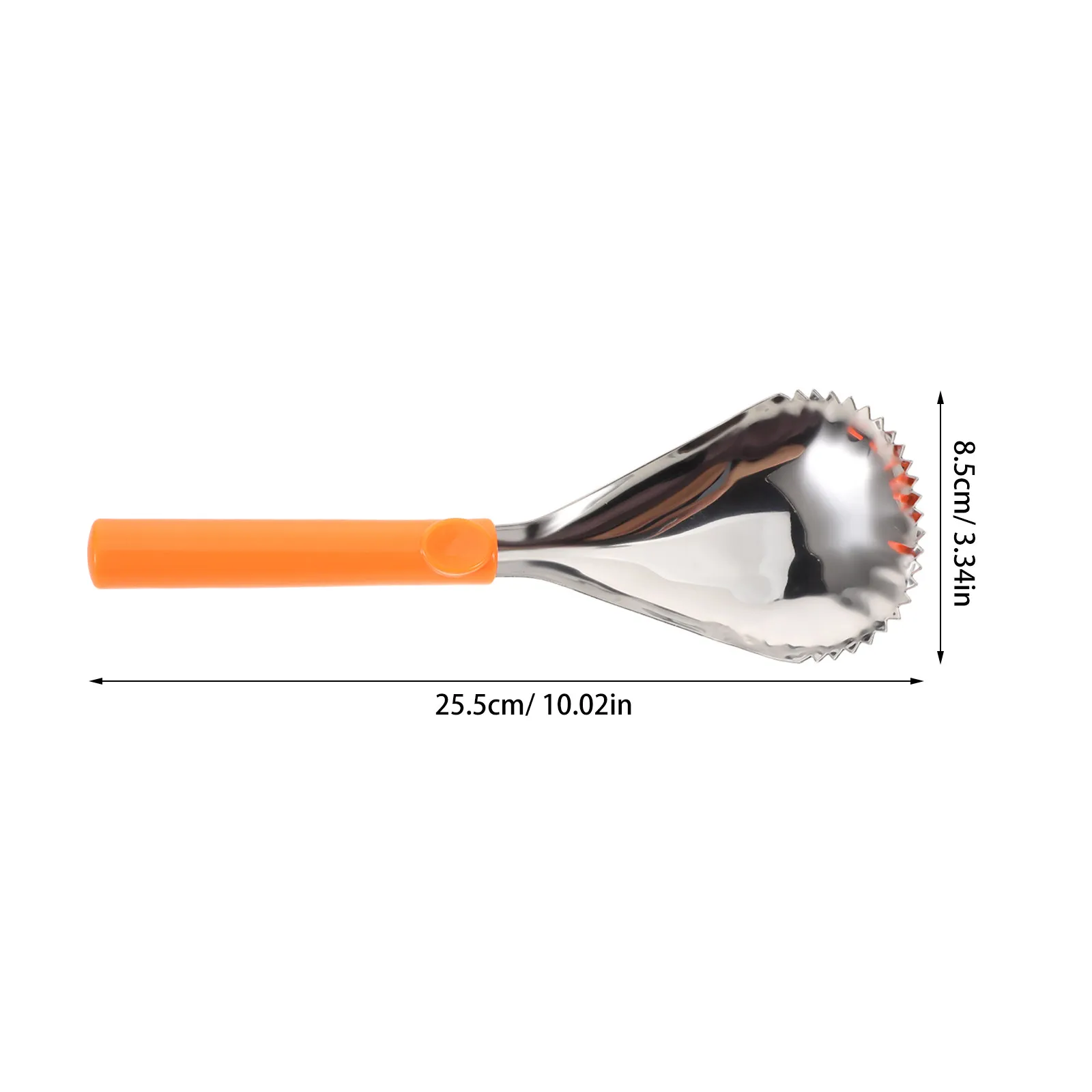 2Pcs Manual Pumpkin Corer Stainless Steel Pulp Separator Seed Remover Fruit Scoop Tool for Thanksgiving Harvest