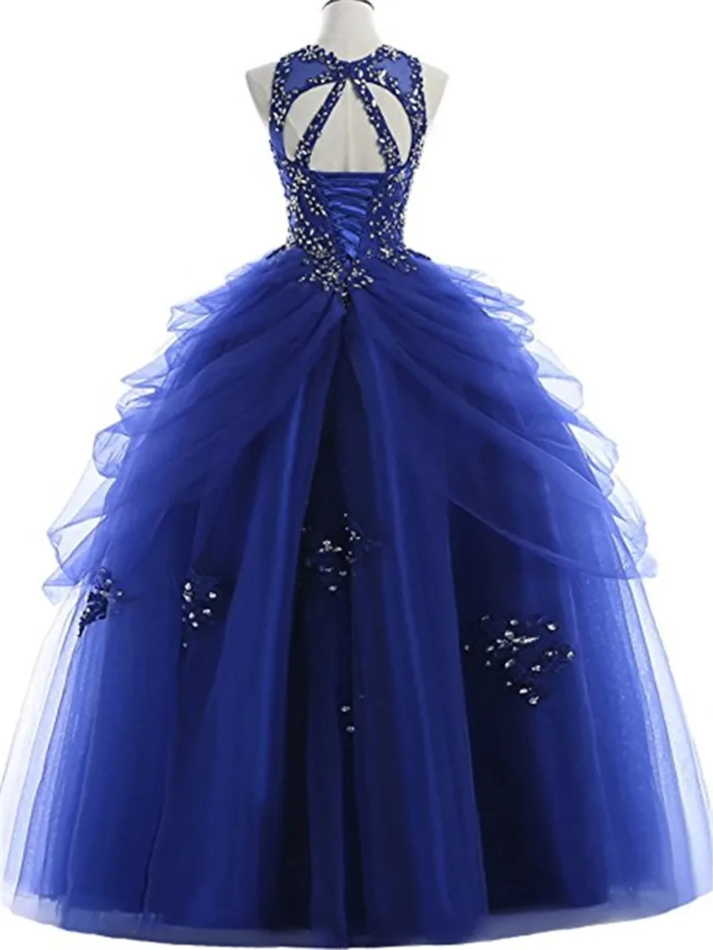 Gardlilac organza colher pescoço miçangas sem mangas fora do ombro até o chão vestido de baile vestidos quinceanera