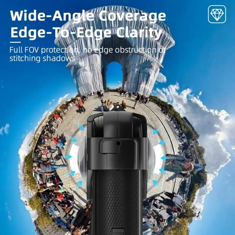 Shatterproof Tempereds Glass Lens Protectors Full Coverage for X5 Camera D2RC