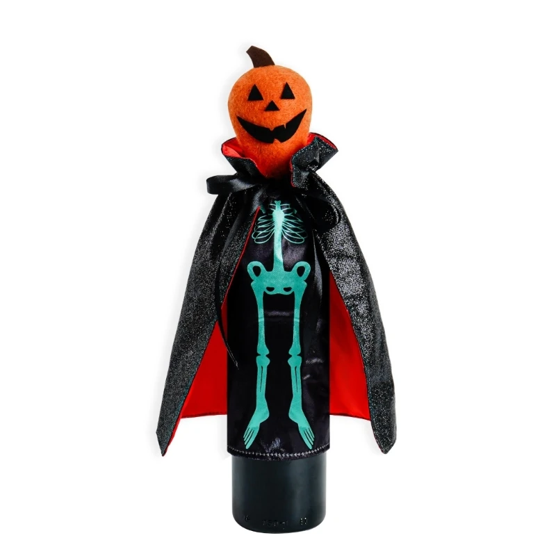 

Halloween Wine Bottle Sleeves Spooky Witch Pumpkin Festive Party Decor