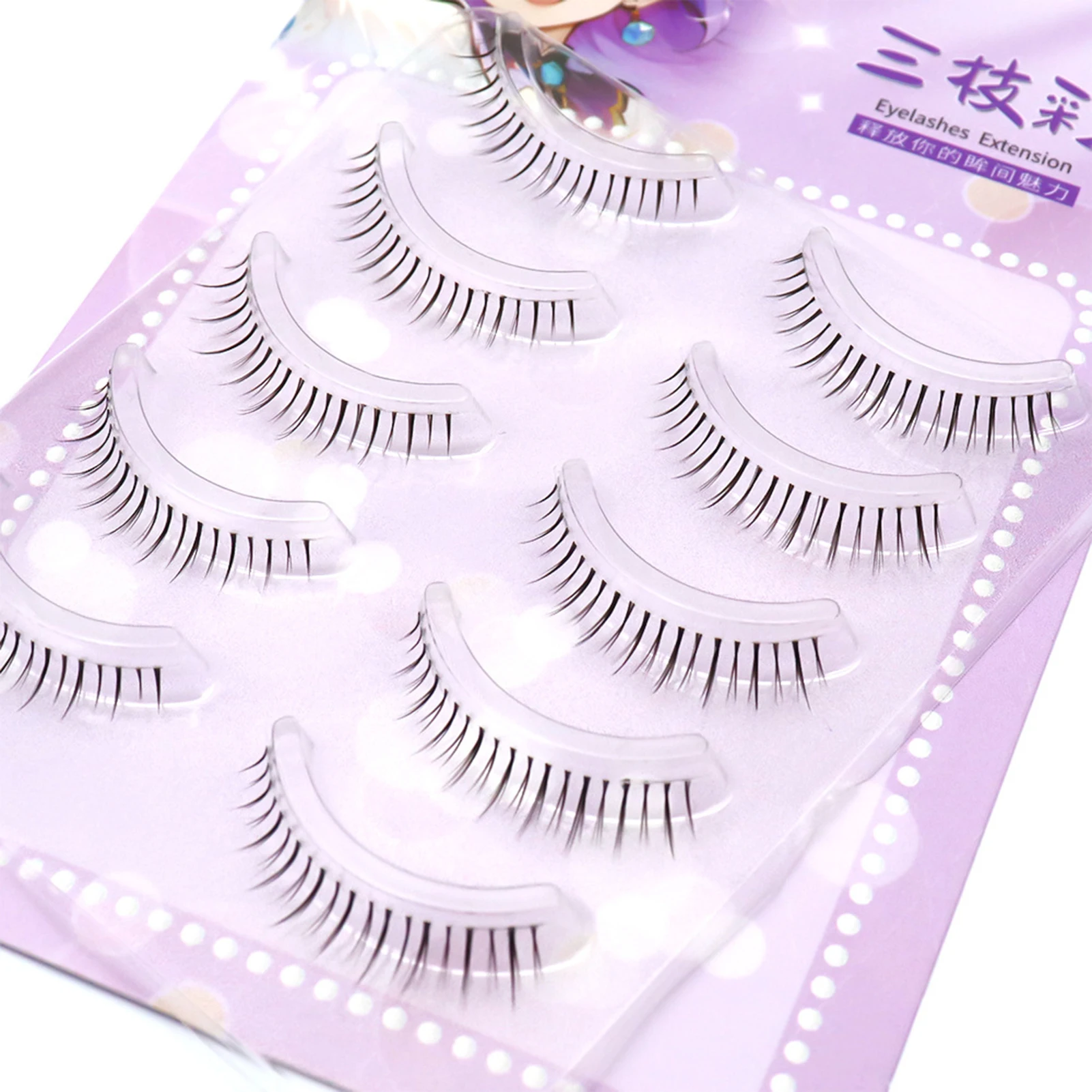 Full Strip Lower False Eyelashes Dense Look Fluffy False Eyelashes For Party Weddings Or Dates