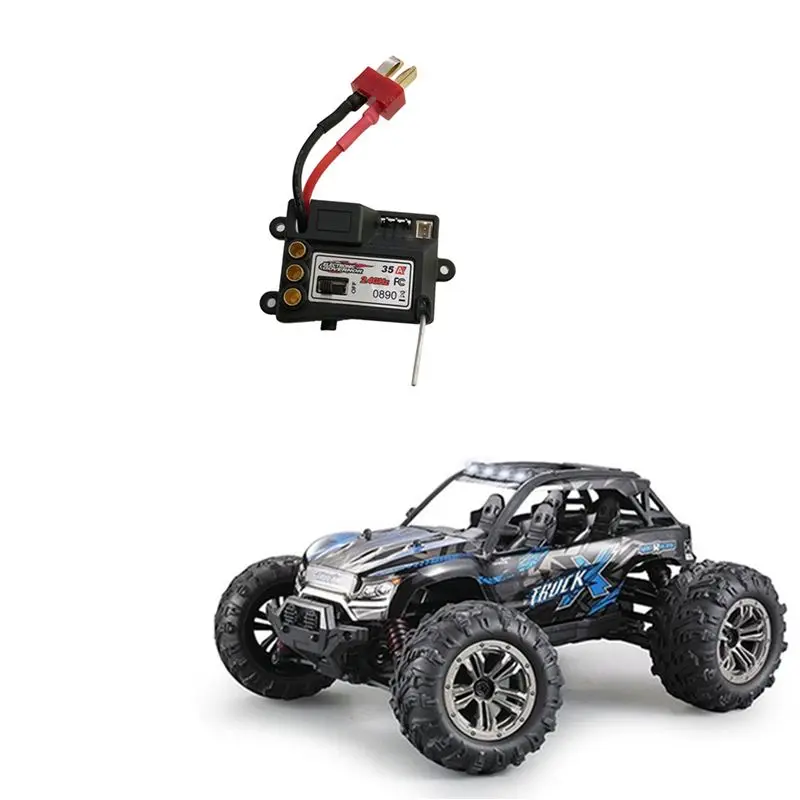 [Promotion】 2X Brushless Electronic Speed Controller ESC QZJ06 For Xinlehong Hosim Q901 Q902 1/16 RC Car Spare Parts Accessories