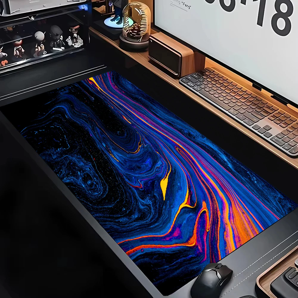 

DIY oversized abstract art high-end luxury game mousepad Computer mechanical keyboard office non-slip rubber desk mat floor mats