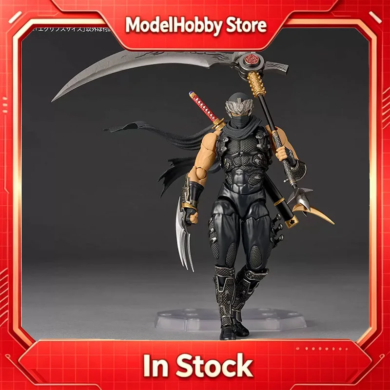 Kaiyodo Revoltech Amazing Yamaguchi Ryu Hayabusa Ninja Gaiden 3 Razor's Edge Ver Action Figure Collectible Anime Model Toys