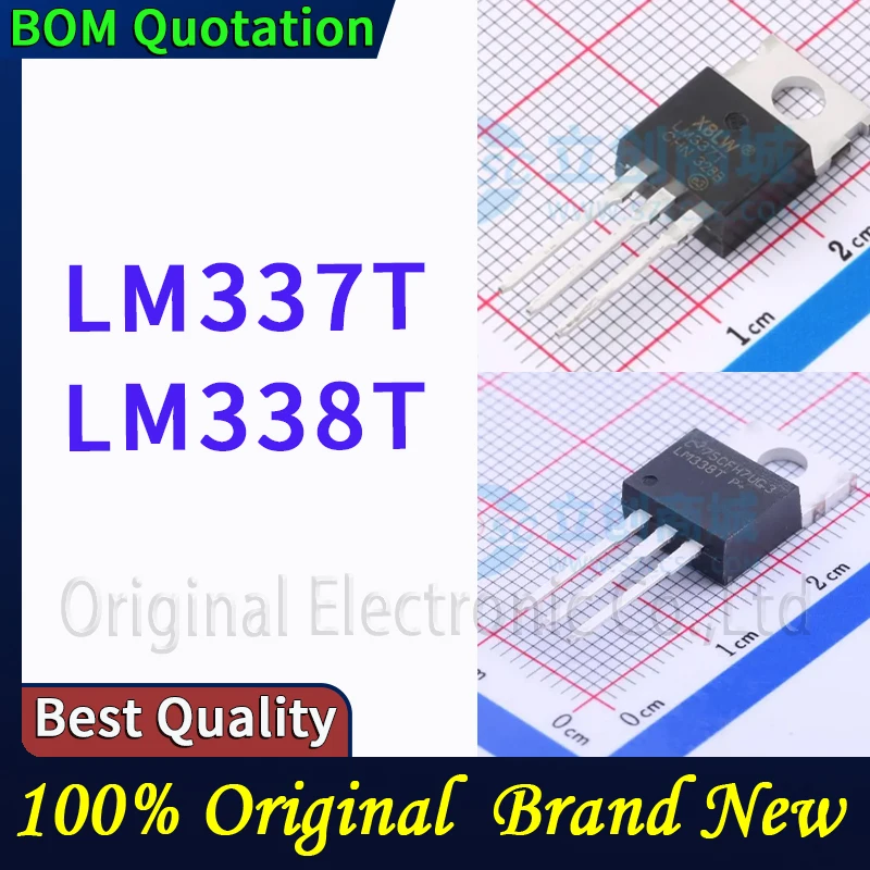 5pcs/lot LM337T LM338T In stock Original High quality