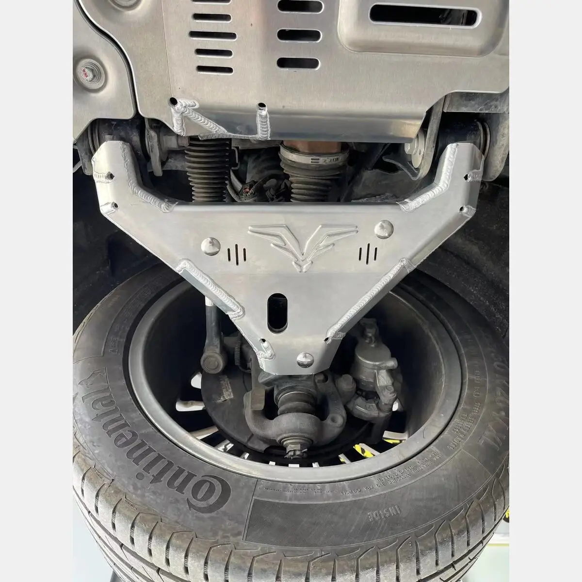 GWM Tank 500 ملحقات لوحة انزلاقية من سبائك الألومنيوم للوحة حماية تحت الجسم للطرق الوعرة SUV 4WD #3