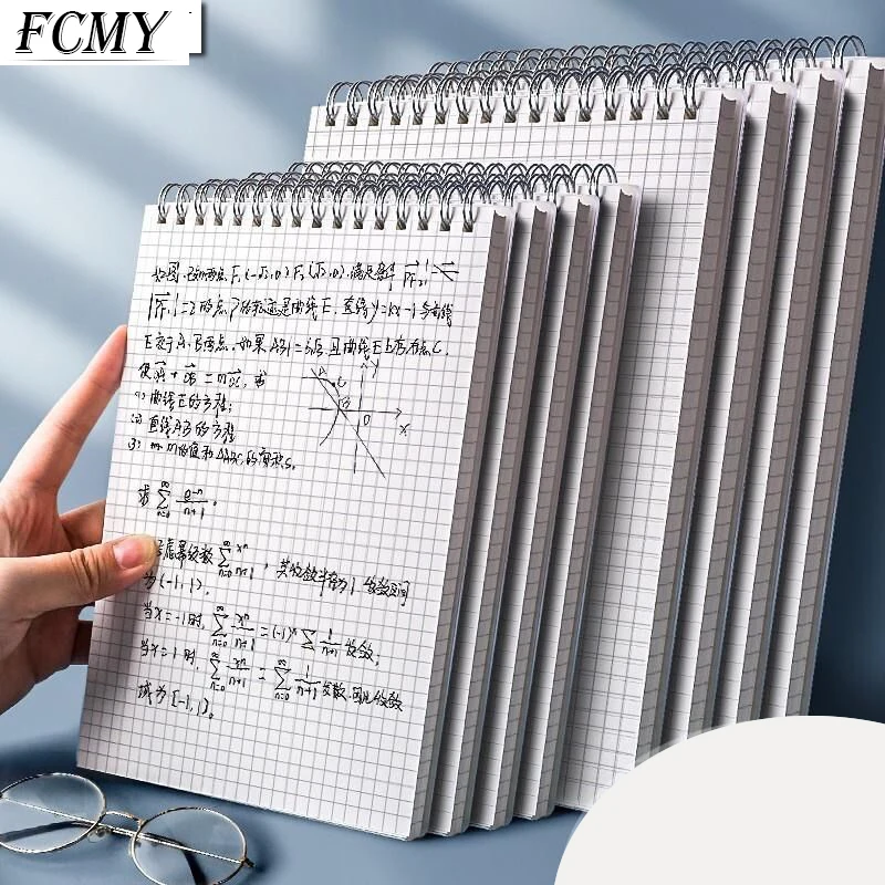 A4/A5/A6/B5 Blank  Coil  Grid Horizontal Line Sketch Sketch Diary Book  Paper Diary Book Notebook Notepad Record School Supplies