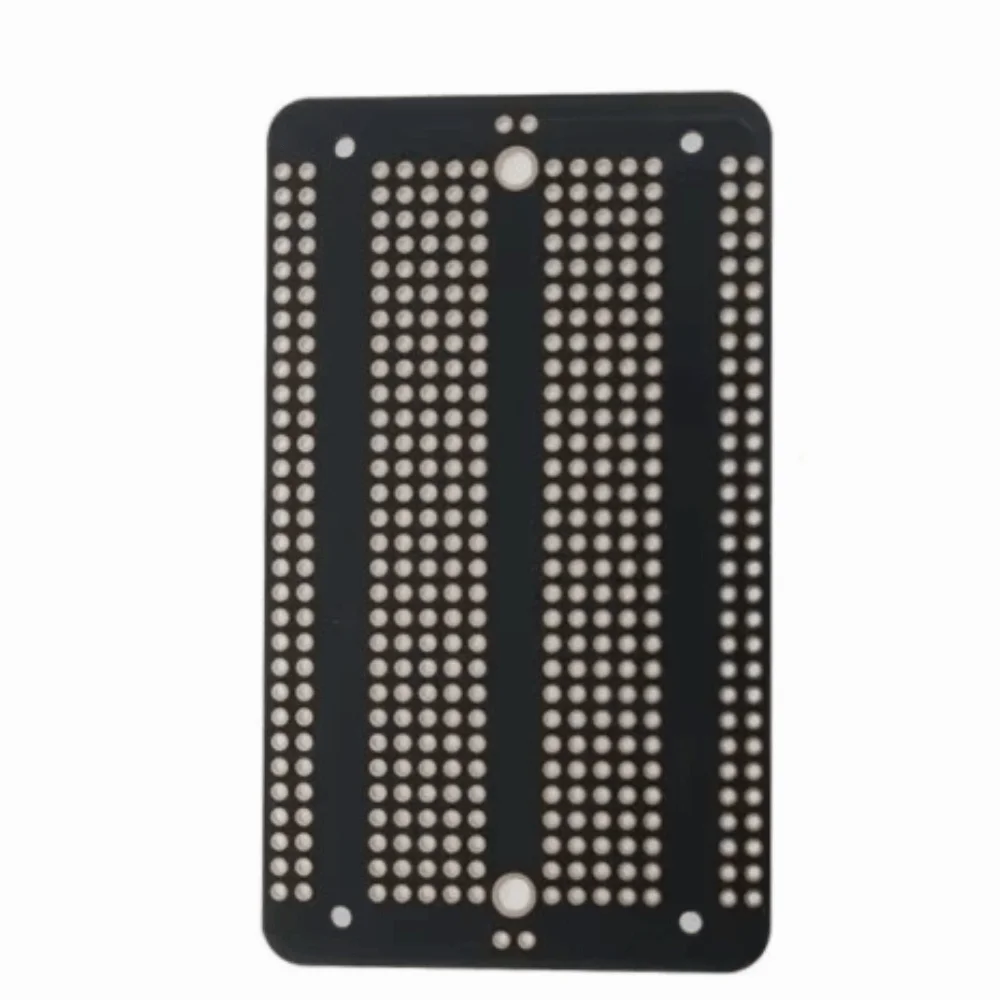 2.54 Spacing Permanent Breadboard Five-hole Universal Prototype Breadboard Gold-plated Black Universal Breadboard