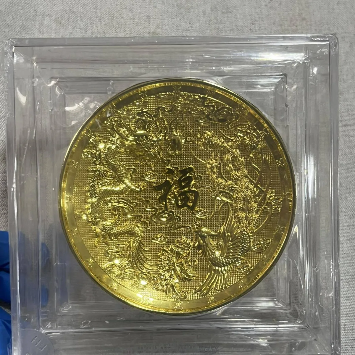 

Ancient dragon and phoenix plates bloom, rich plates, twelve zodiac ratings, boxes, ornaments, antique collections