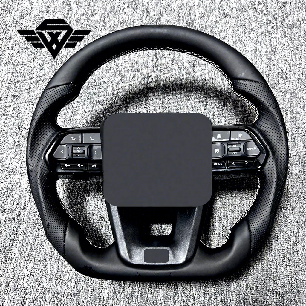 Factory Direct Leather Steering Wheel Suitable for for Toyota Landcruiser Land Cruiser LC200 LC300 Prado LC79 LC76 FJ70 FJ200