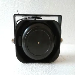 Bocina de coche de alta potencia, 200W, 8hom, carcasa de hierro, altavoces automáticos para amplificador de sirena de policía, alarma de coche, ect, impermeable