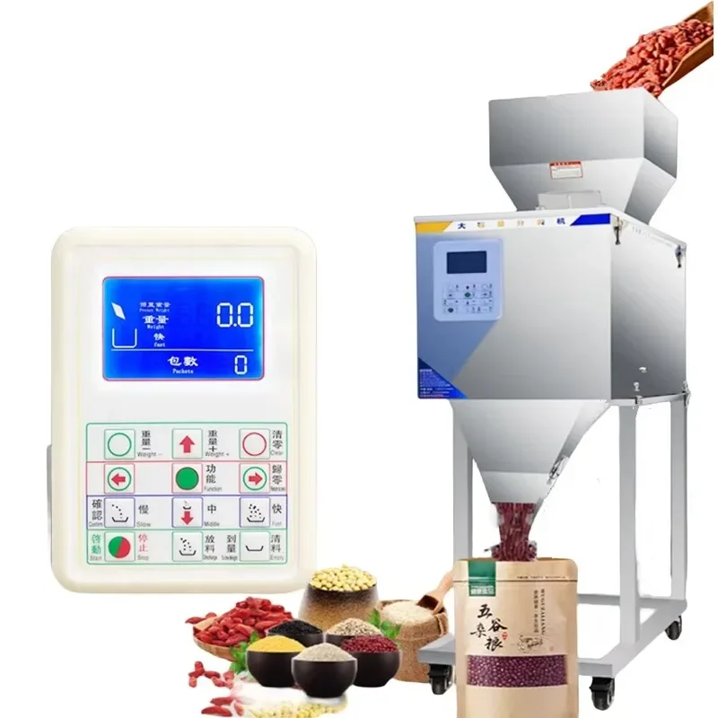 

2025 Hot Sale Powder Granule Filling Machine Grain Bean Tea Bag Weighing Filling Machine With Sensor for Bag Barrel