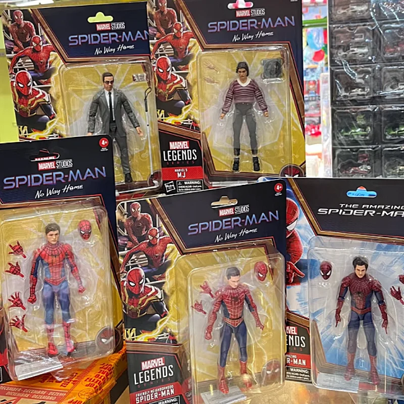 

Marvel Legends Series Marvel'S Sandman Spider-Man No Way Home 16cm Original Action Figure Model Toy Doll Collection Hot Toys Gif