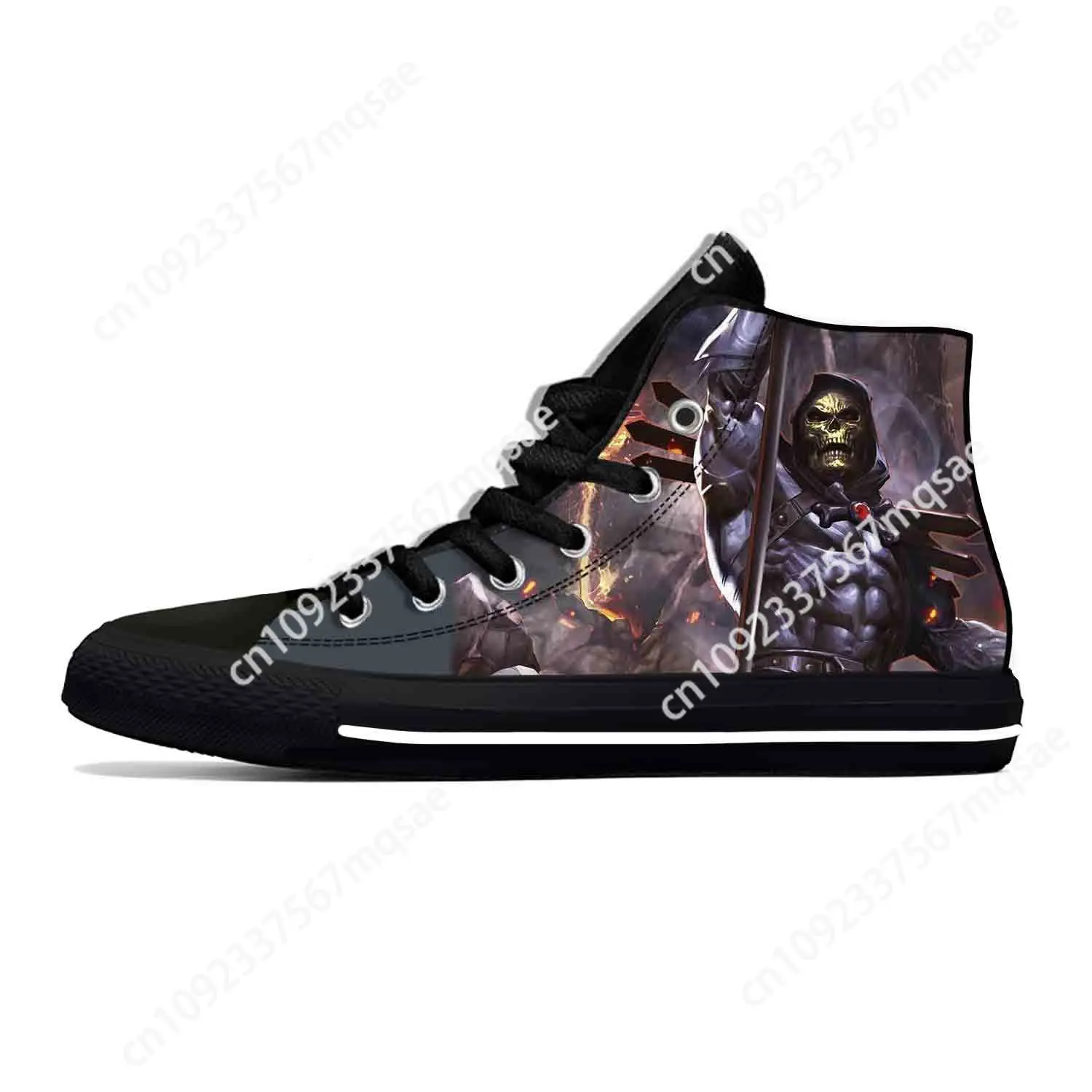 

Hot Masters of The Universe Cartoon Skeletor He-Man Casual Shoes Breathable Men Women Sneakers High Top Lightweight Board Shoes