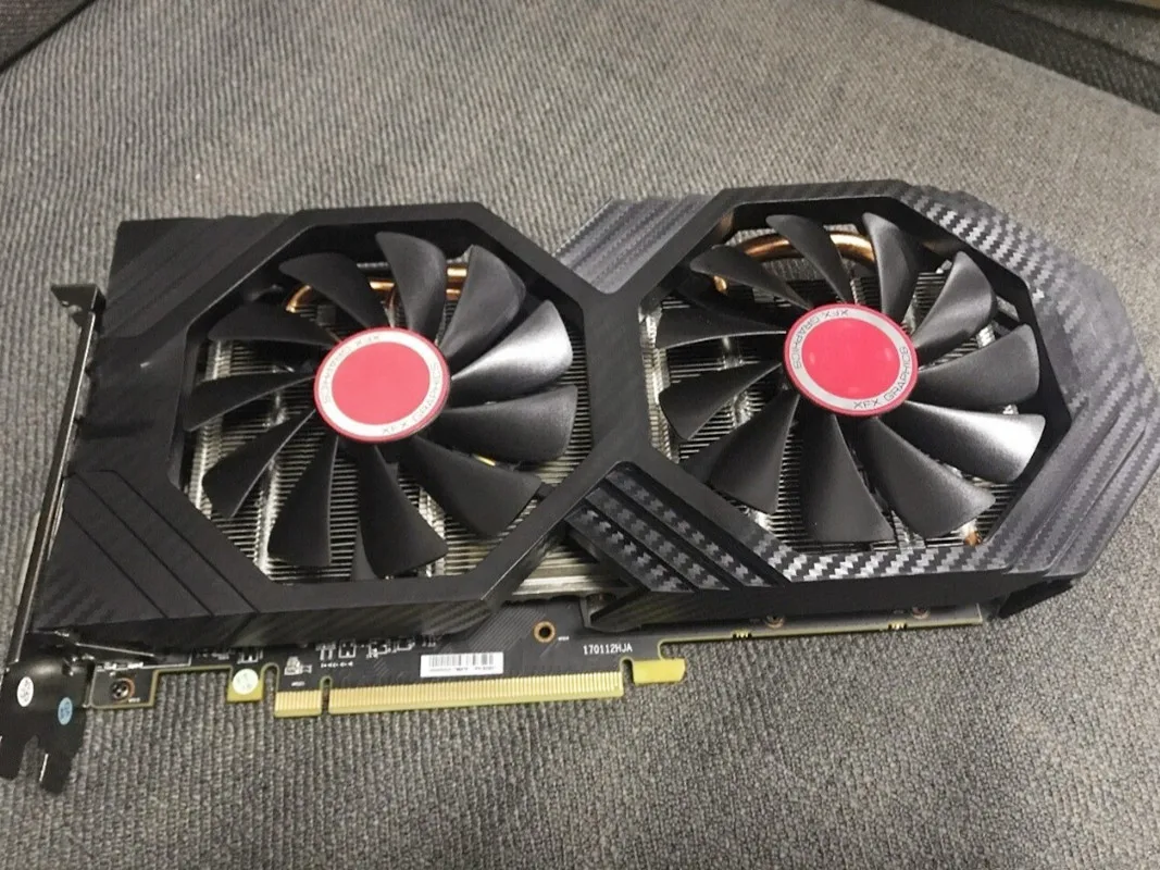 XFX RX 580 8GB Graphics Cards AMD Radeon RX580 8GB  Video Screen Cards GPU Desktop Computer Game MapI Videocard Mining RX 590