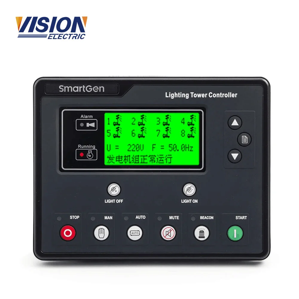 

Controller ALC708 set of light tower units generator controller for diesel engine controller