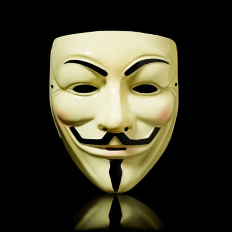 Halloween Christmas Party Movie Cosplay V for Vendetta Hacker Mask Anonymous Guy Fawkes Gift Adult Kids Film Theme Mask Joker